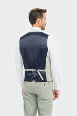 Camden - Gilet vert sauge pour homme