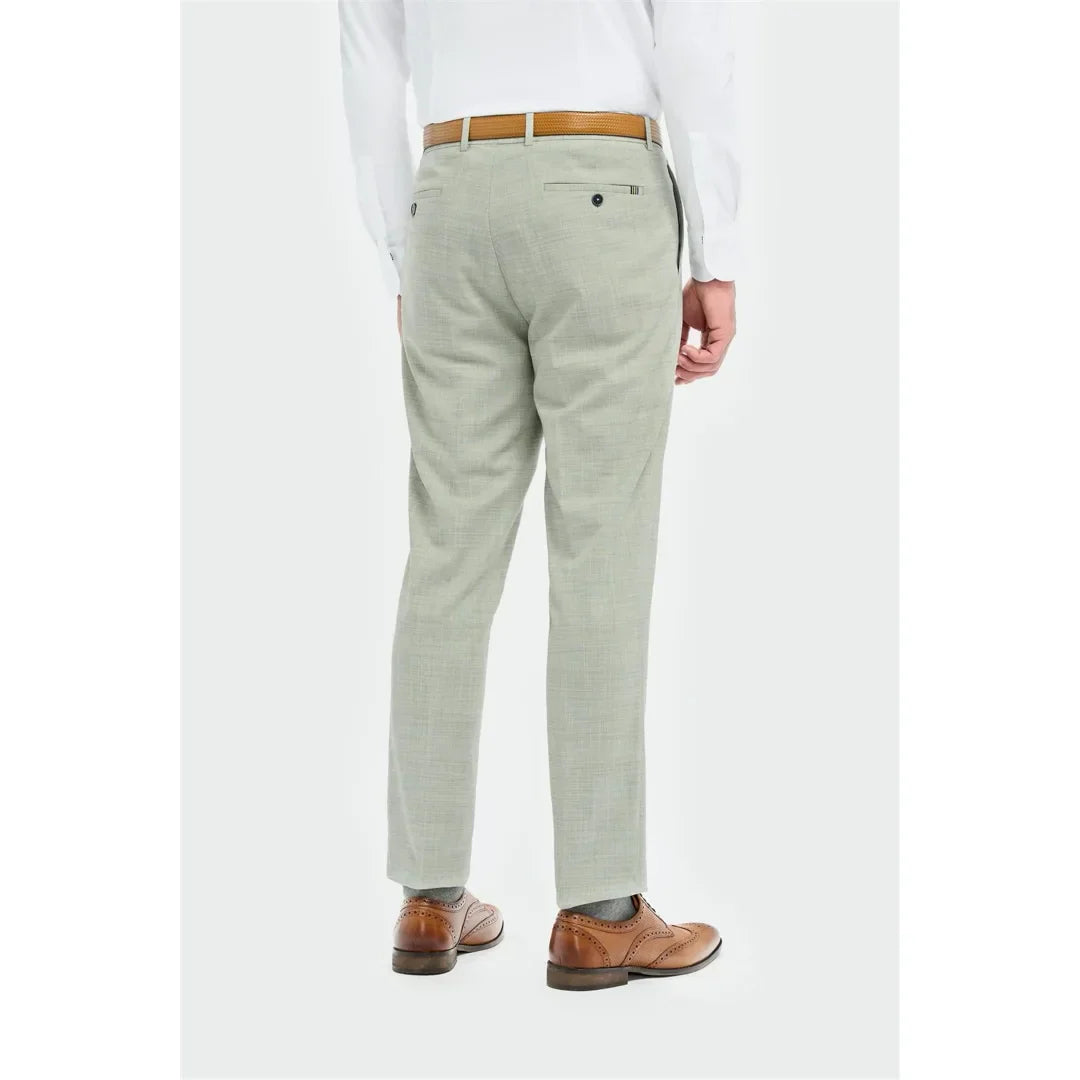 Pantalon vert sauge Camden pour homme