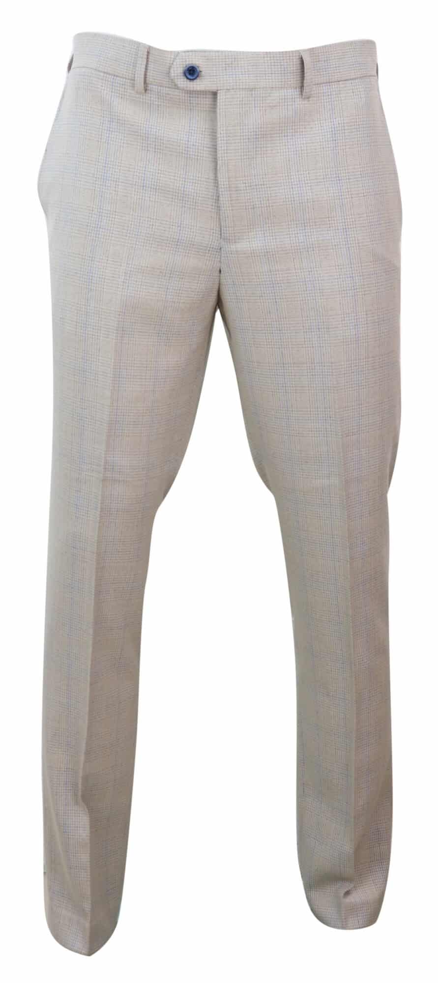 Mens Cleam Tweed Trousers