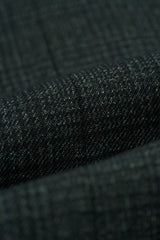 Gilet en tweed vert olive pour homme Caridi