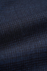 Pantalon en tweed bleu marine pour homme Caridi