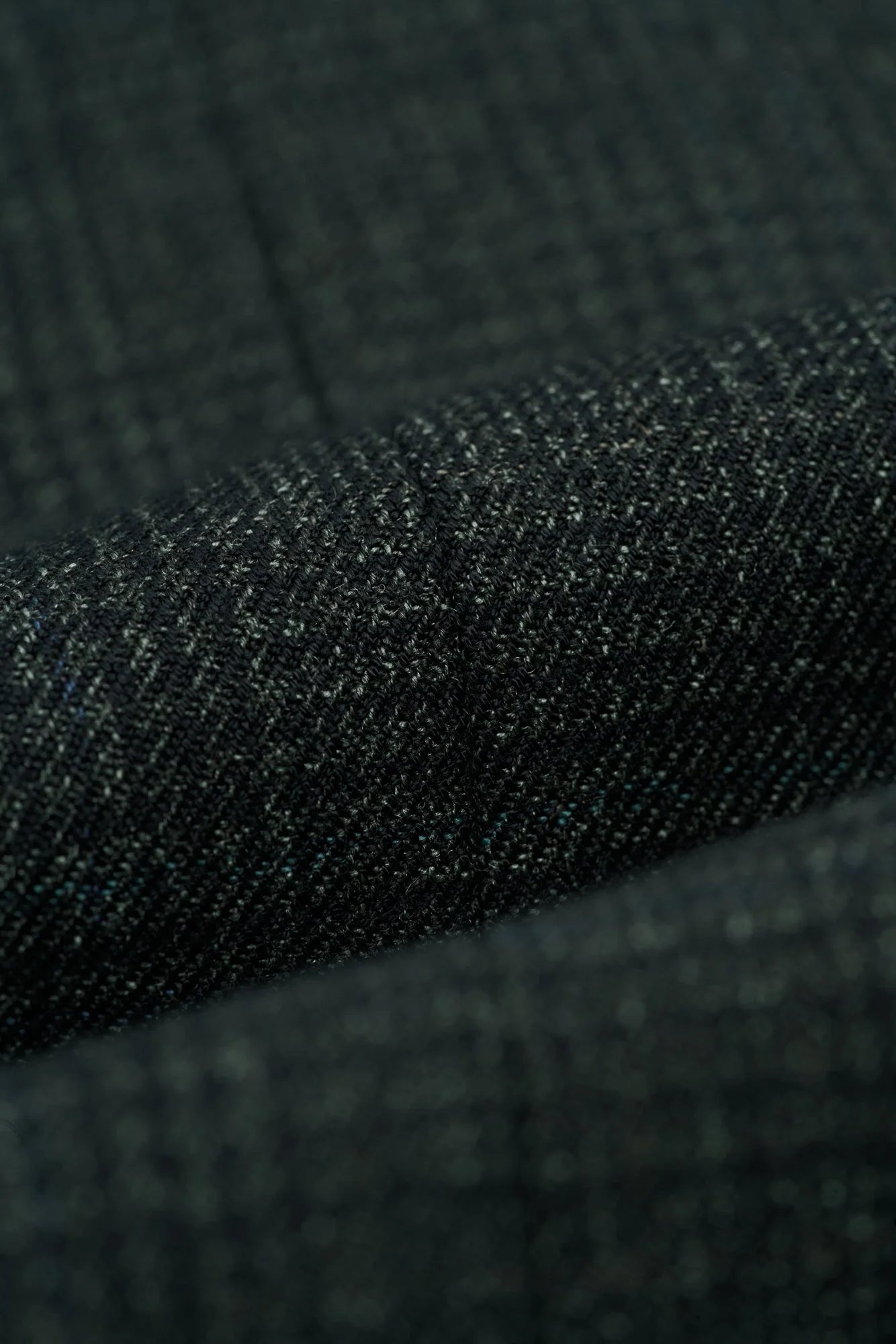 Blazer en tweed vert olive pour homme Caridi