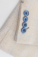 Costume de mariage trois pièces crème pour homme - Cavani Caridi