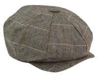 Mens 8 Panel Peaky Blinders Cap -  Cavani Albert
