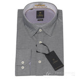 Cavani CV-65 - Men's Cotton Stretch Smart Shirt - Black/Blue/Navy/Pink/White