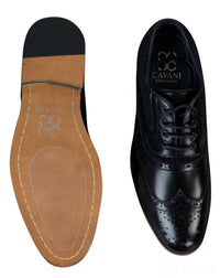 Mens Real Leather & Suede Laced Gatsby Brouges Smart Casual Designer Retro Shoes