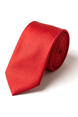 Cravate en satin Cavani - Ensemble cravate, mouchoir et pince à cravate assortis en satin de soie pour homme, à pois, idéal pour mariage, bal ou bureau. Motif à pois.