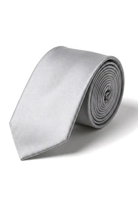 Cravate en satin Cavani - Ensemble cravate, mouchoir et pince à cravate assortis en satin de soie pour homme, à pois, idéal pour mariage, bal ou bureau. Motif à pois.