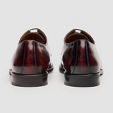 Chester - Chaussures Derby pour homme, bordeaux brillant