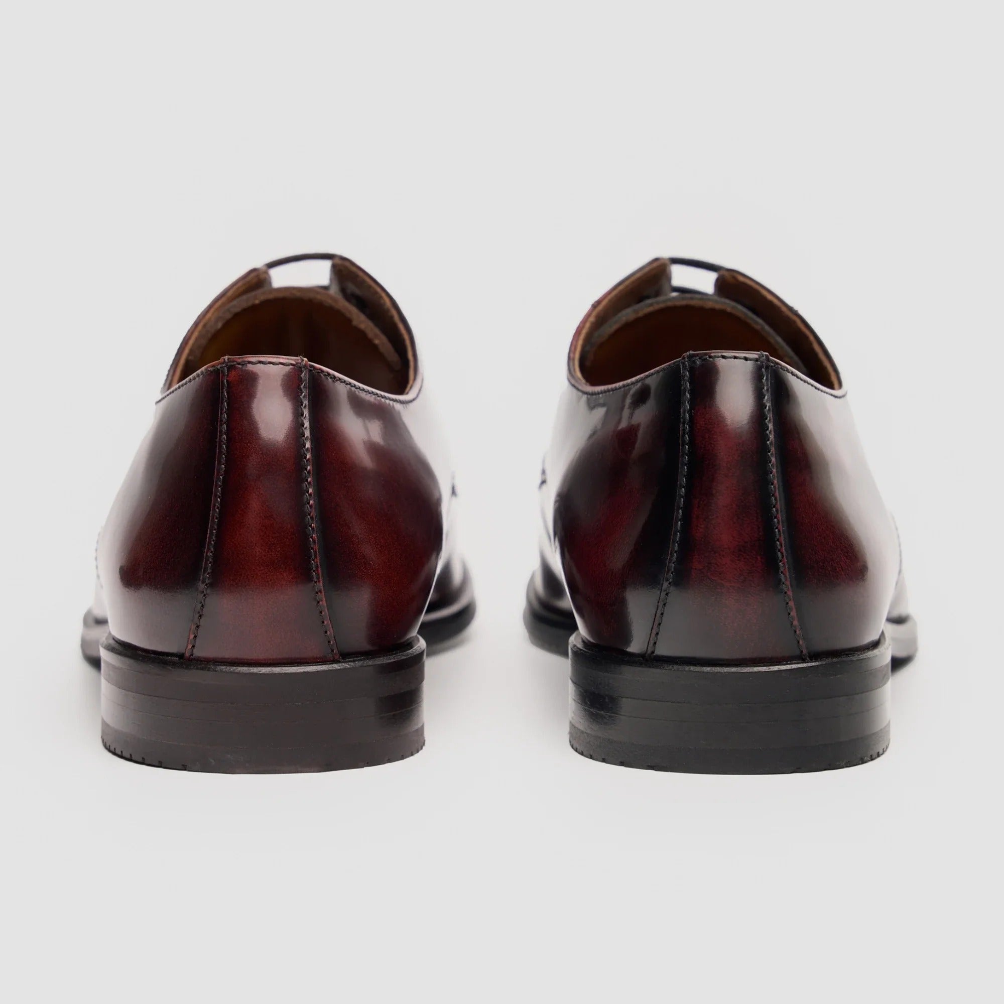Chester - Chaussures Derby pour homme, bordeaux brillant
