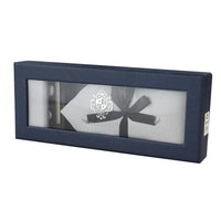 Diamond Neck Silver Tie Gift Set Pocket Square Cuff Links Pin Tie For Shirt Satin