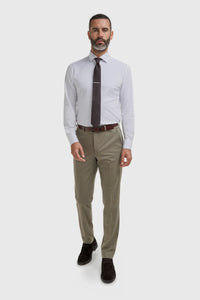 Pantalon vert sauge Donatella pour homme