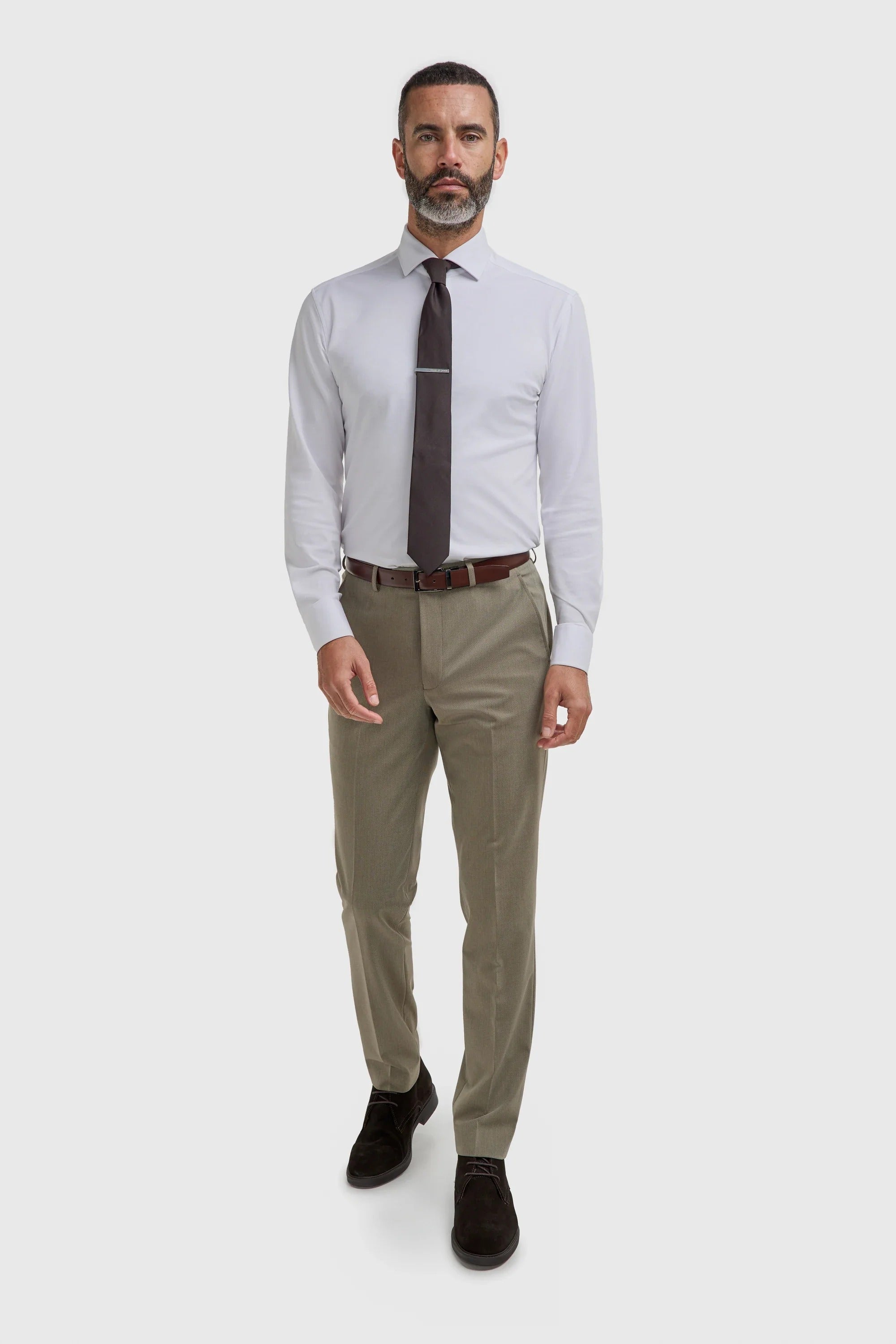 Pantalon vert sauge Donatella pour homme