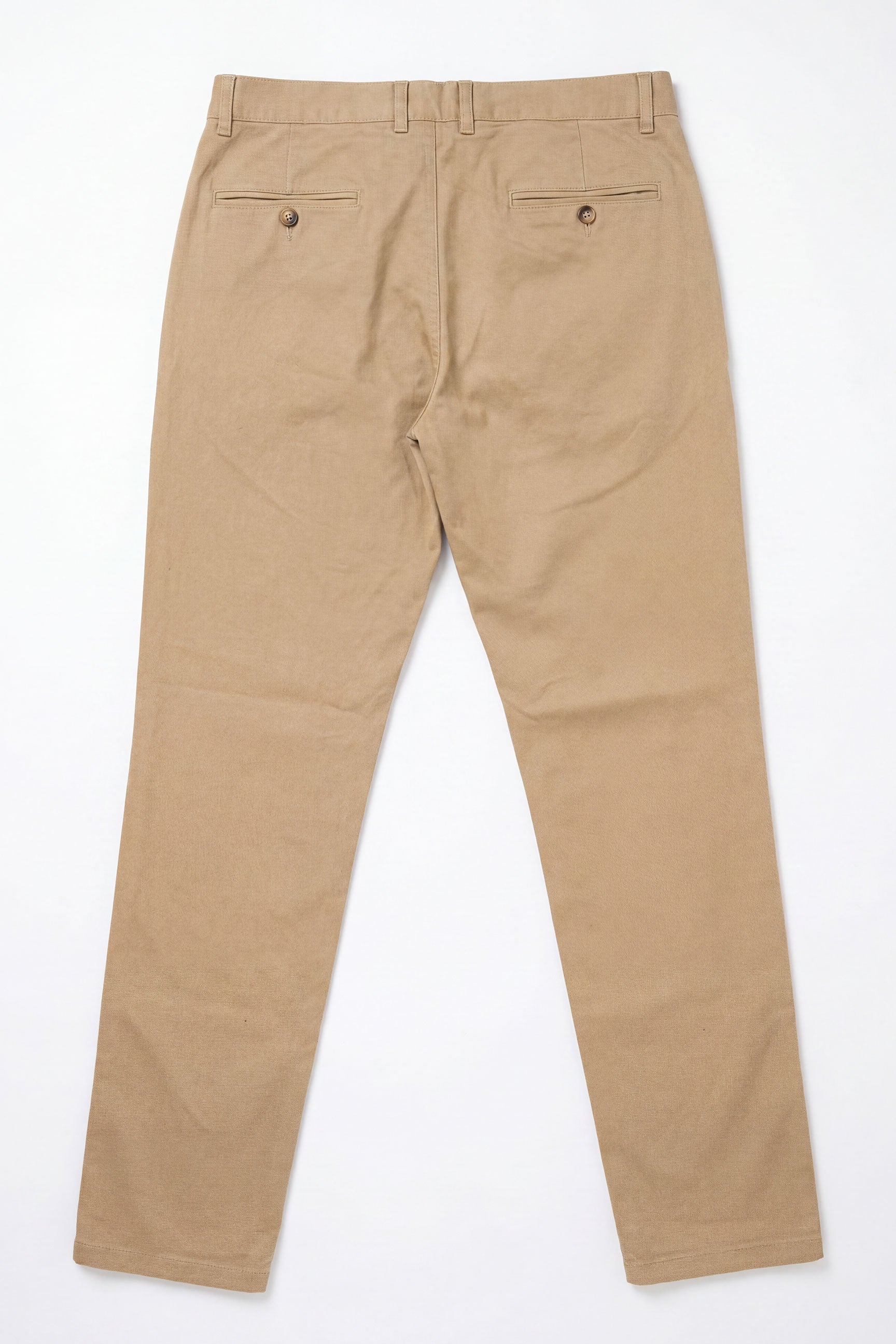Pantalon chino kaki pour homme en lin mélangé, Tencel et coton, matière fine d'été