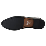 Men's Patent Tassel Slip On Green Loafers