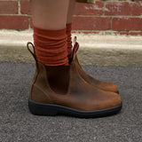 Bottines Chelsea Endura 303 en cuir marron clair