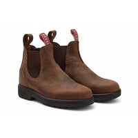 Bottines Chelsea Endura 303 en cuir marron clair