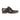 Everett - Chaussures Derby pour homme en cuir noir poli à bout rapporté