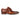 Chaussures Derby Everett pour homme, en cuir marron poli, bout rapporté.