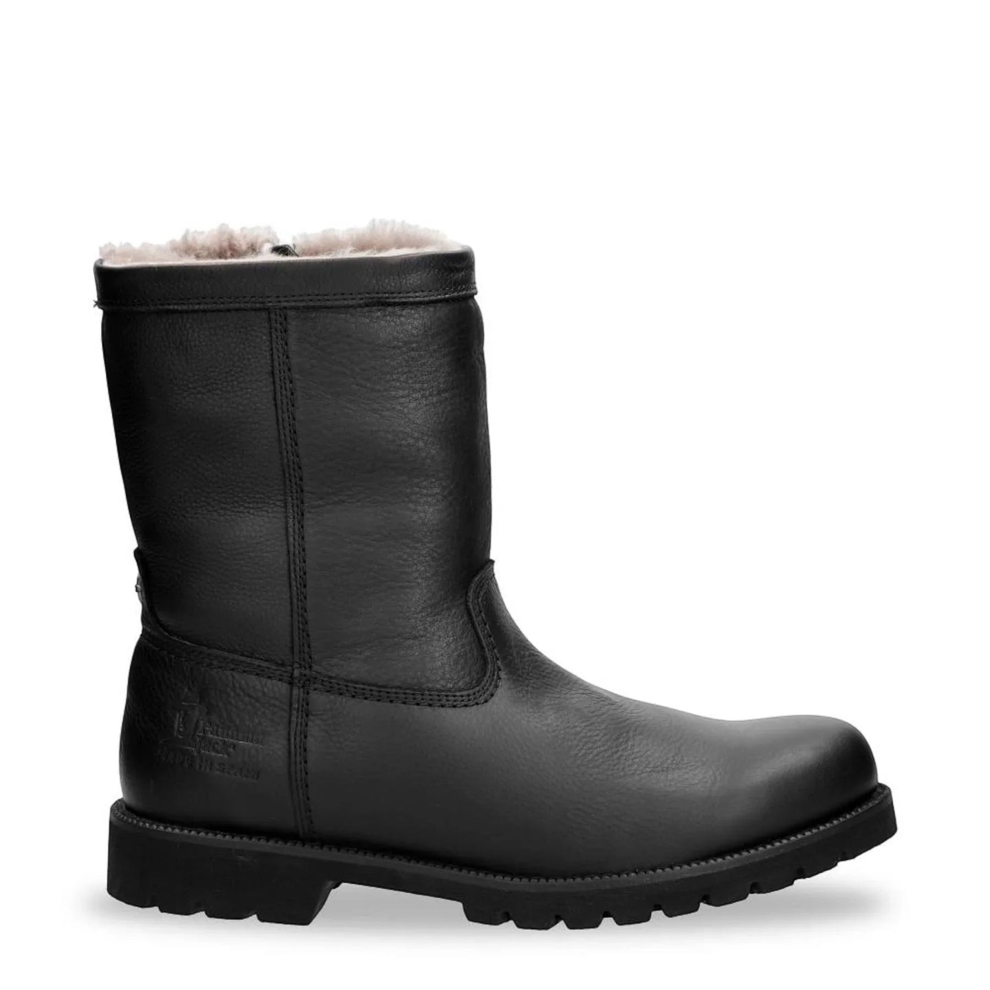 Bottes Fedro Igloo C3 pour homme - Bottes en cuir noir imperméables