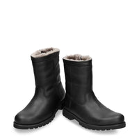 Bottes Fedro Igloo C3 pour homme - Bottes en cuir noir imperméables