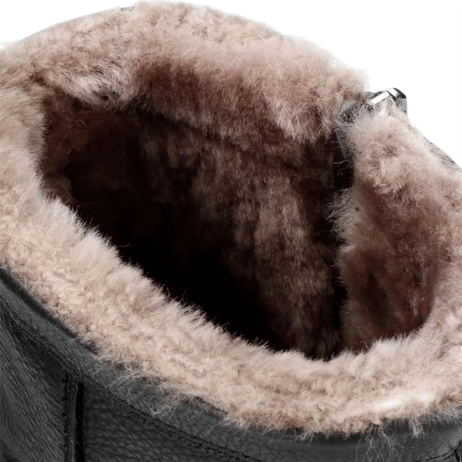 Bottes Fedro Igloo C3 pour homme - Bottes en cuir noir imperméables