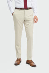 Pantalon beige pour homme Hampton