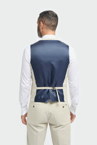 Gilet beige pour homme Hampton