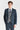 Costume en tweed marine Harris avec gilet contrastant en tweed gris Harris