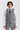 Gilet Harris - Tweed gris à chevrons pour homme