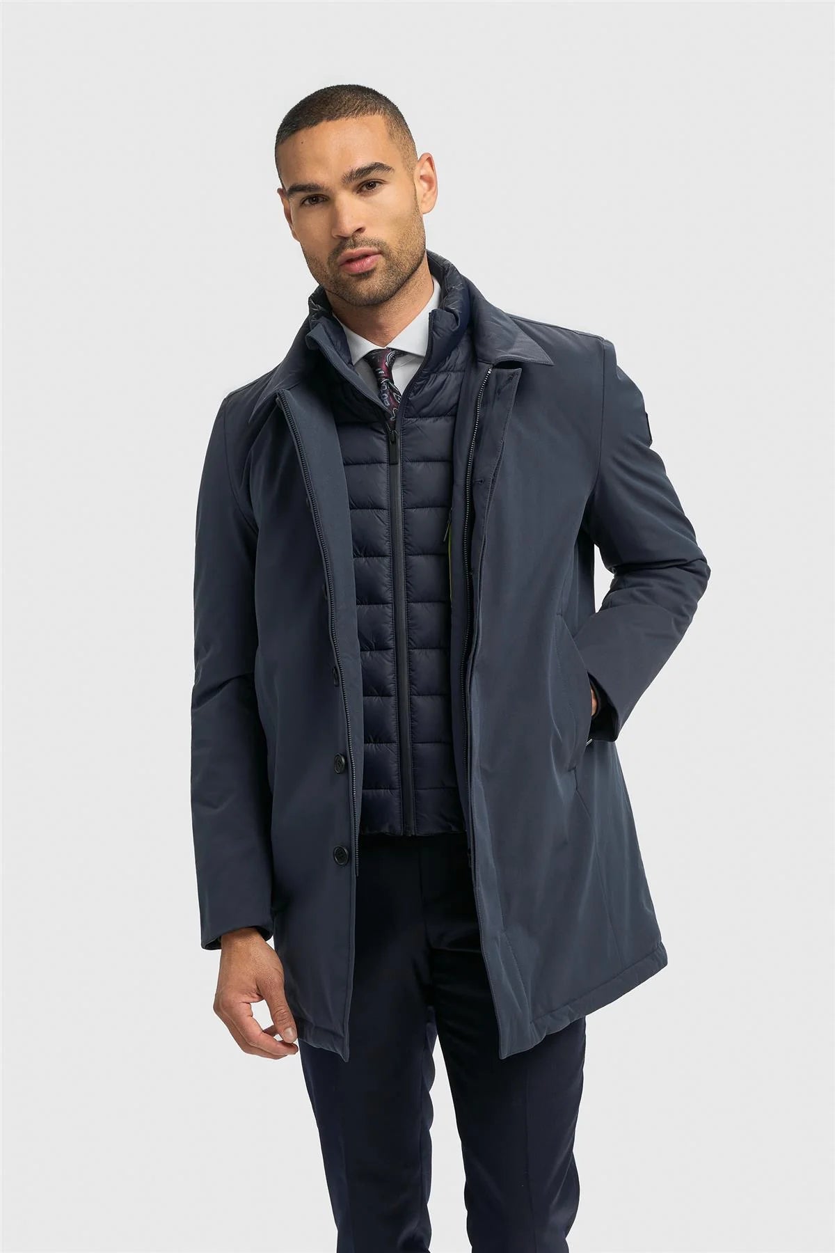 Heston - Manteau matelassé léger et décontracté pour homme