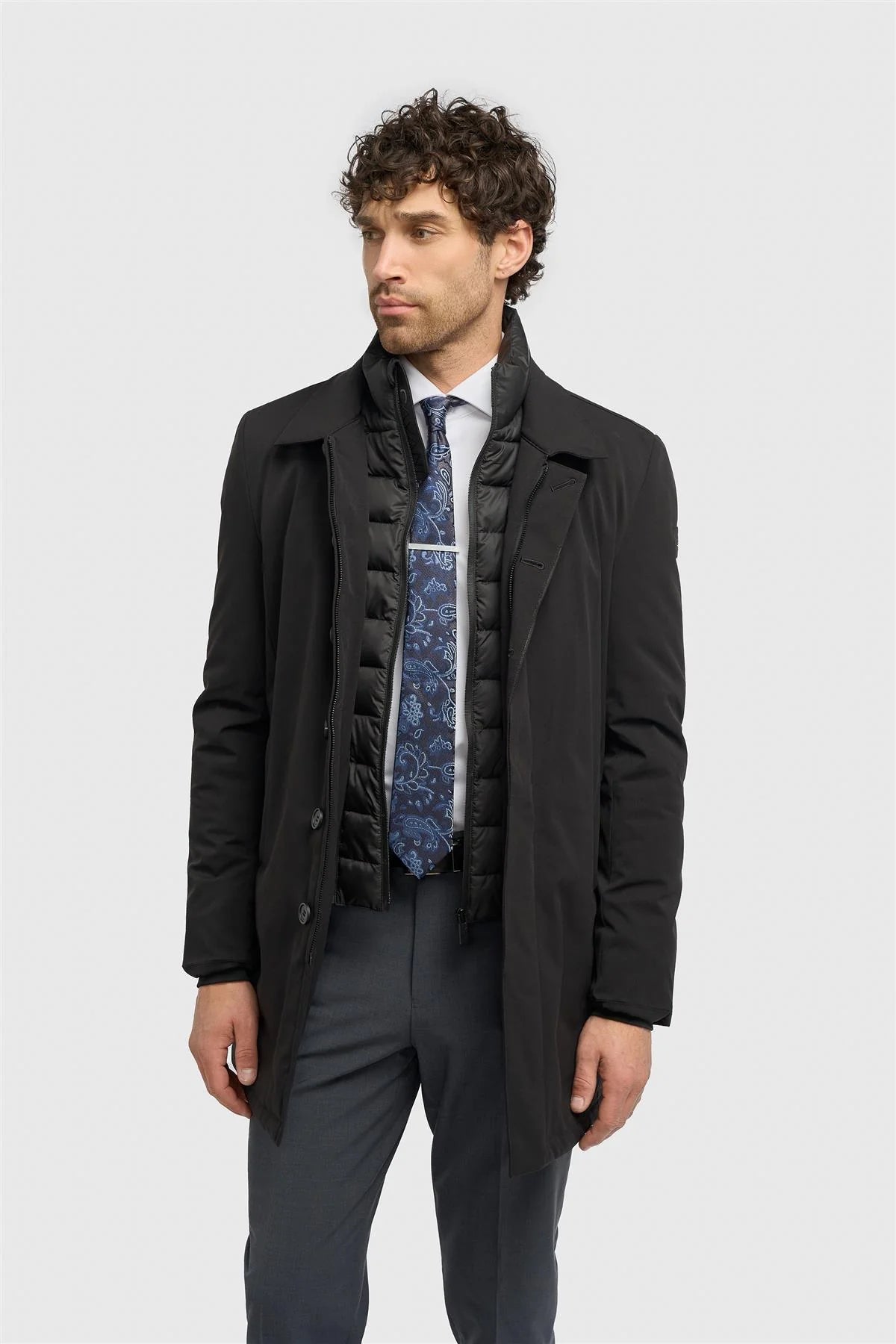 Heston - Manteau matelassé léger et décontracté pour homme