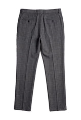 Hobbs - Pantalon à carreaux gris pour homme, style vintage rétro élégant, idéal pour un mariage