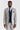 Costume Hugo Grey avec gilet contrastant bleu marine Parker