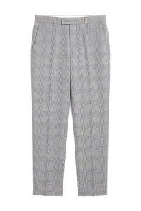 Hugo - Pantalon gris à carreaux pour homme