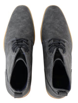 Mens Matt Leather Laced Peaky Blinders Boots