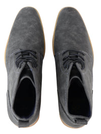 Mens Matt Leather Laced Peaky Blinders Boots