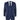 IM43 - Costume trois pièces bleu marine à fines rayures style Shelby pour homme