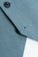 James - Costume texturé 3 pièces bleu clair pour homme