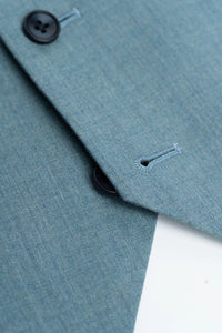 James - Costume texturé 3 pièces bleu clair pour homme