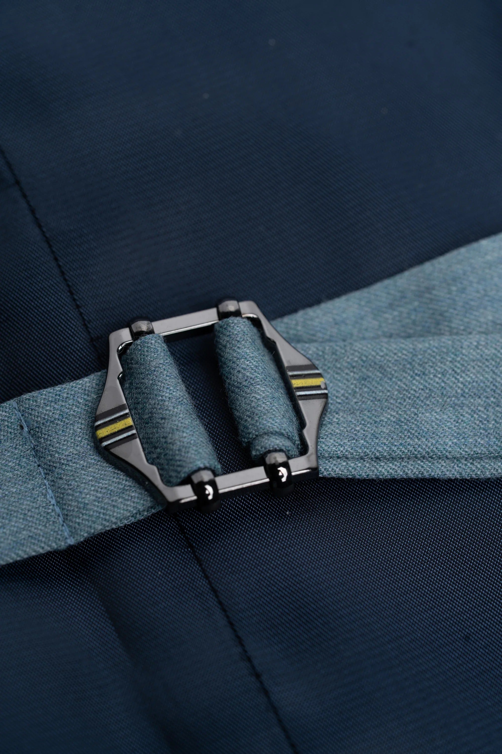 James - Costume texturé 3 pièces bleu clair pour homme