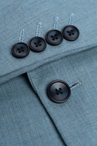 James - Blazer texturé bleu clair pour homme