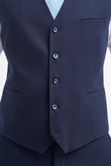 Gilet en laine bleu marine pour homme James