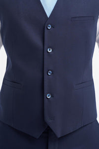 Gilet en laine bleu marine pour homme James
