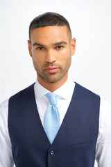 Gilet en laine bleu marine pour homme James