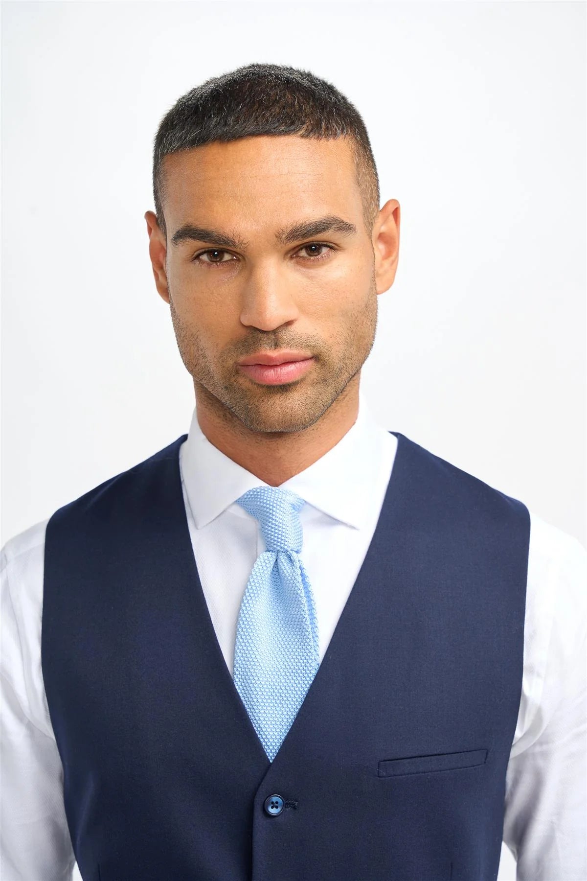 Gilet en laine bleu marine pour homme James