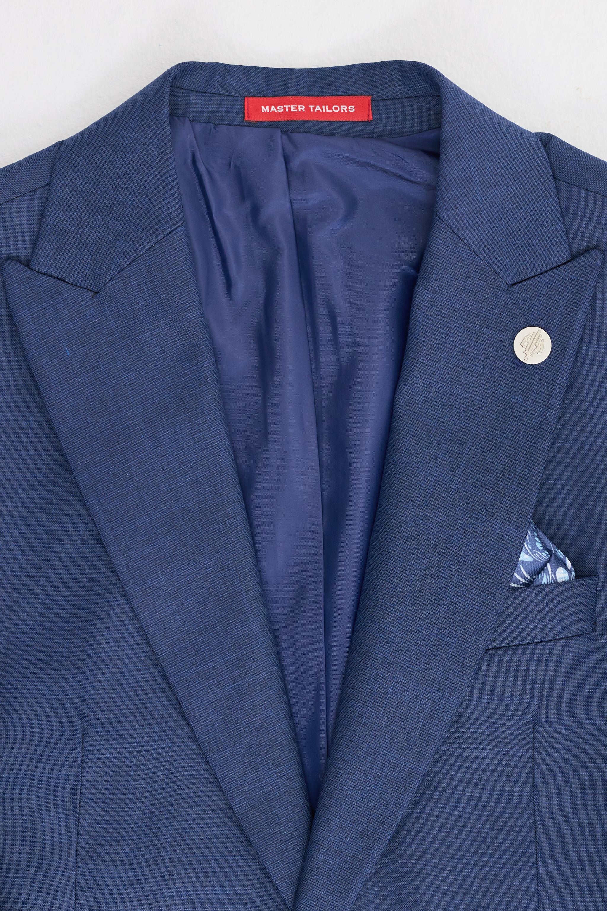 Costume trois pièces bleu marine pour homme James