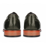 Jett - Chaussures Oxford à bout renforcé vert foncé pour homme