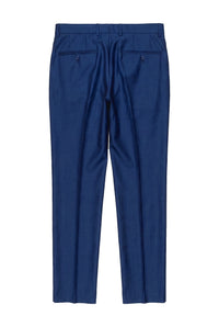 Pantalon bleu uni pour homme Kingsley