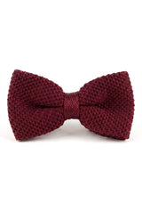 Nœud papillon tricoté